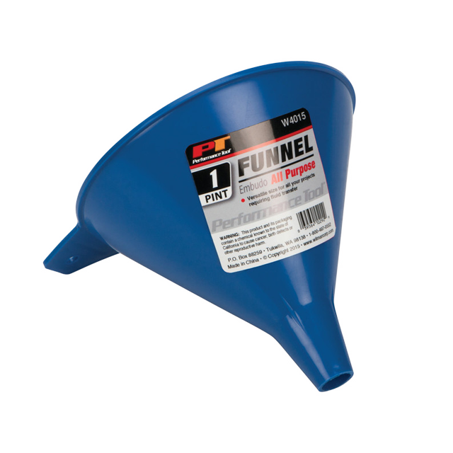 1 Pint All Purpose Funnel: Blue
