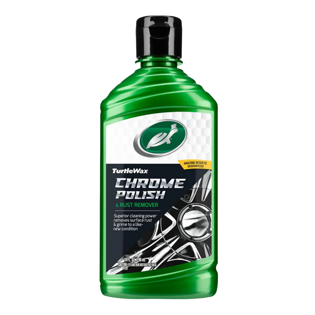 TurtleWax CHROME POLISH & RUST REMOVER 10 FL OZ