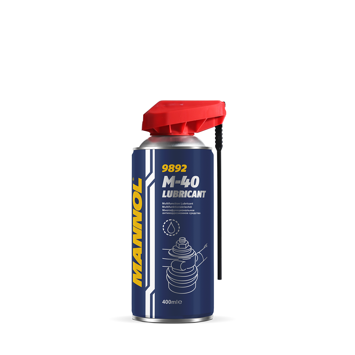 MANNOL M-40 AEROSOL LUBE (400ML) (ANTI-RUST) (SMART) Louis Industrial LIG MANNOL M-40 AEROSOL LUBE (400ML) (ANTI-RUST) (SMART) Louis Industrial LIG