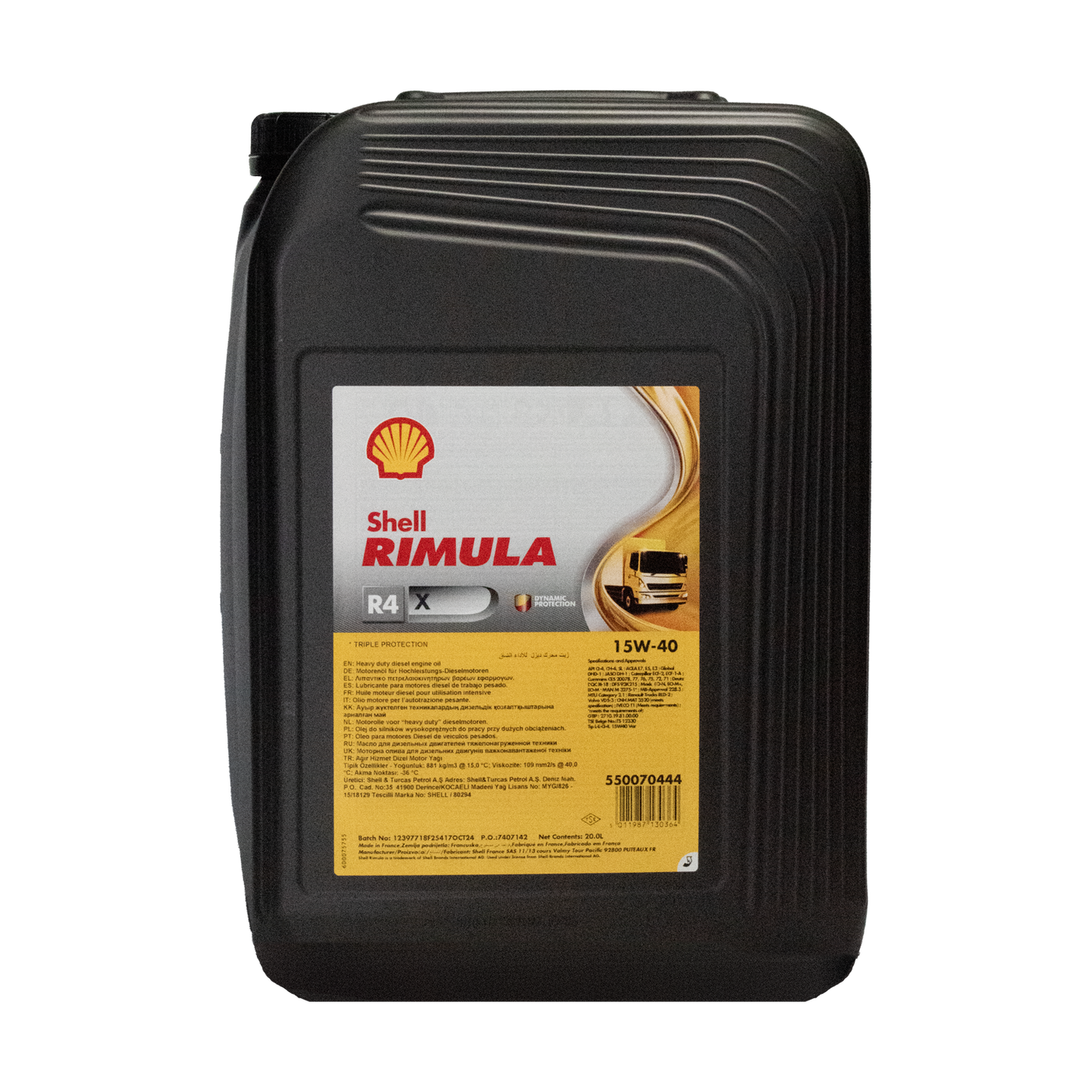 RIMULA OIL R4X 15W40 CI-4
