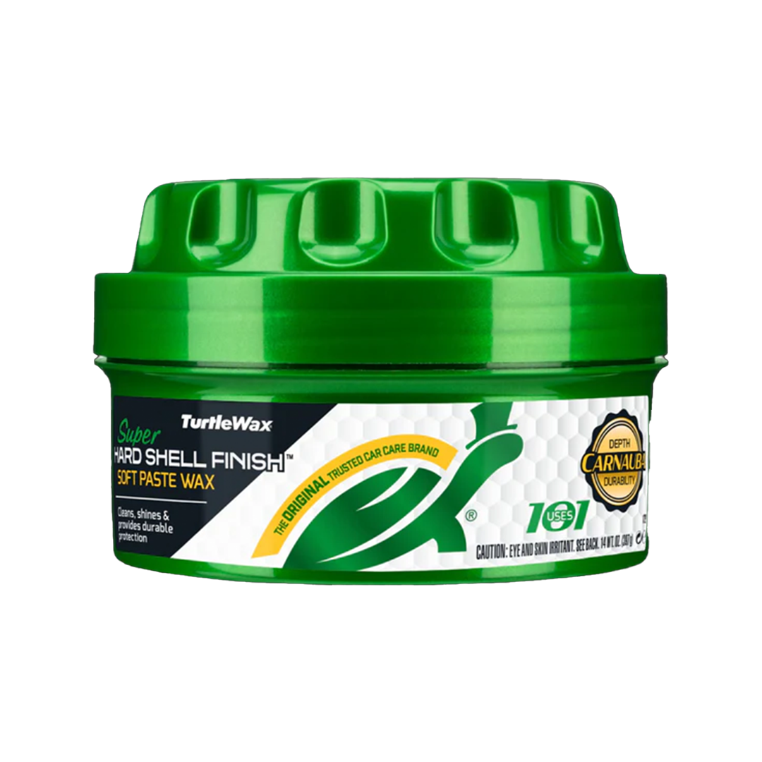TurtleWax SUPER HARD SHELL FINISH SOFT PASTE WAX 9.5 FL OZ