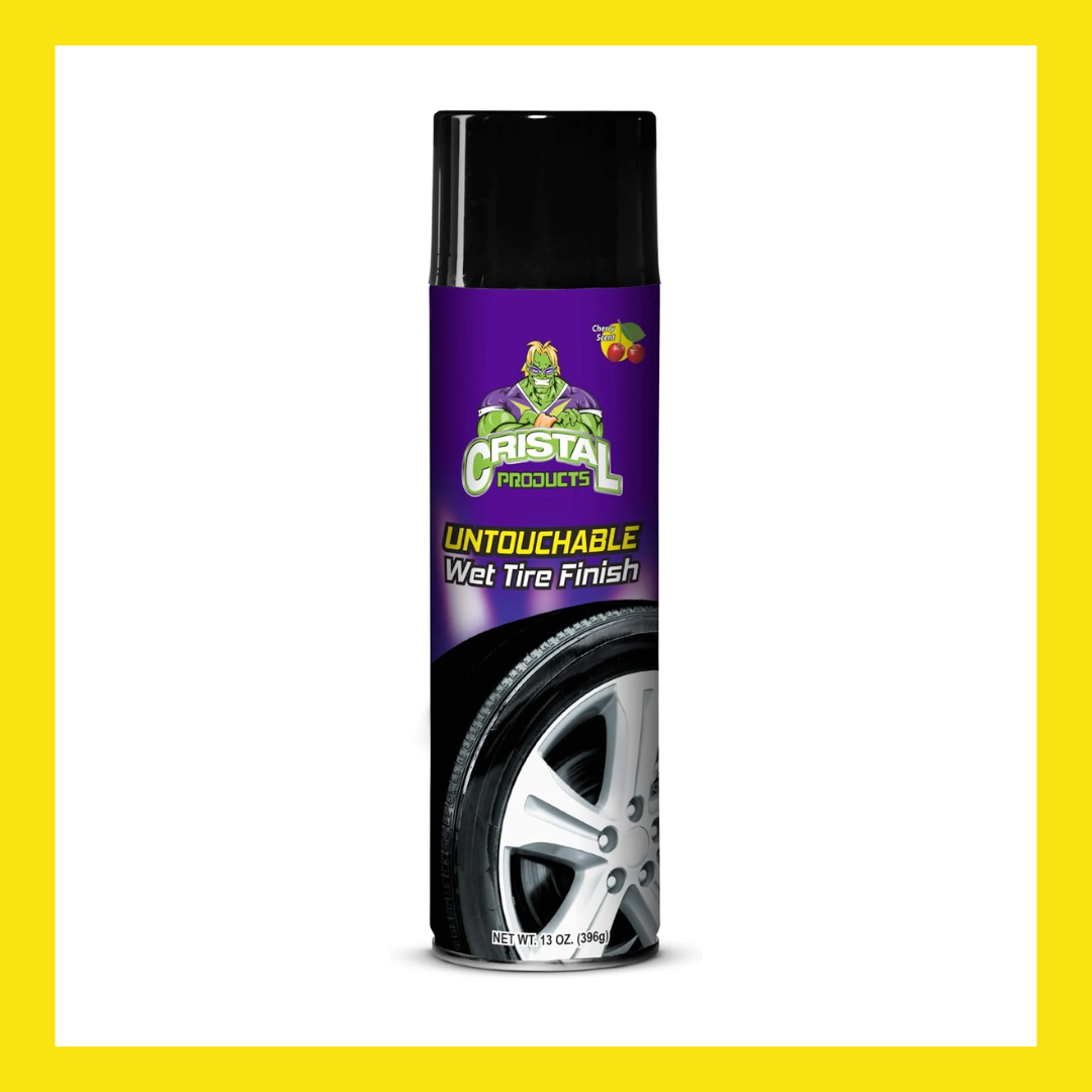 WET TIRE FINISH (12X13OZ) UNTOUCHABLE (CRISTAL PRODUCTS)
