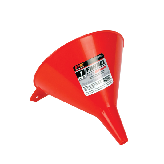 1 Quart All Purpose Funnel: Red