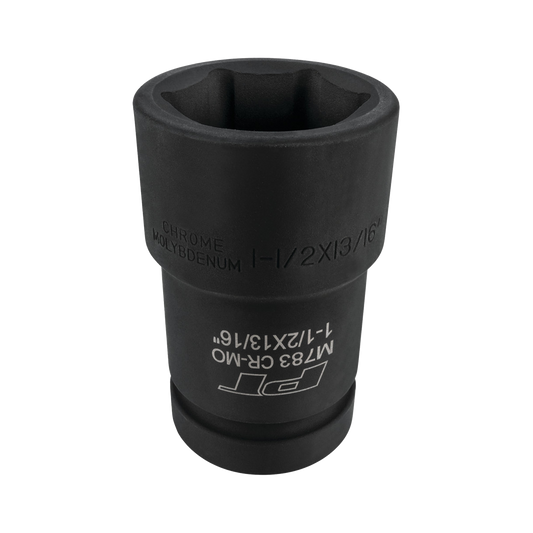 1" Dr. 1-1/2 x 13/16" Sq Budd Socket