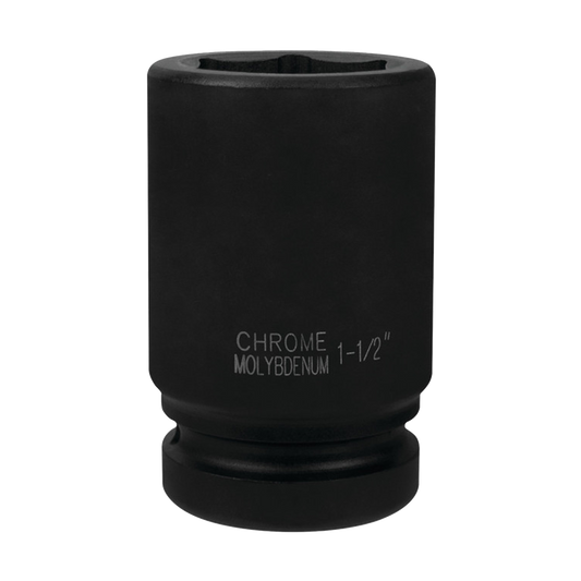 1" Dr. 1-1/2" 6pt Deep Impact Socket