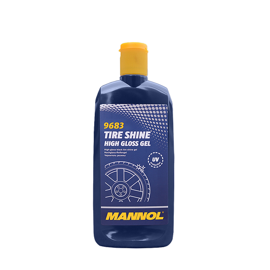 MANNOL TIRE SHINE HIGH GLOSS GEL (BLACK)(500ML)