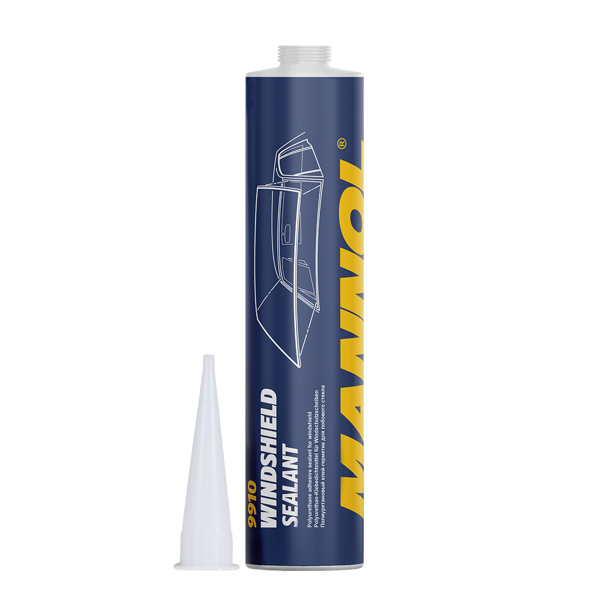 MANNOL WINDSHIELD POLYURETHANE ADHESIVE SEALANT 310ML