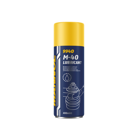 MANNOL M-40 AEROSOL LUBE (400ML) (ANTI-RUST)