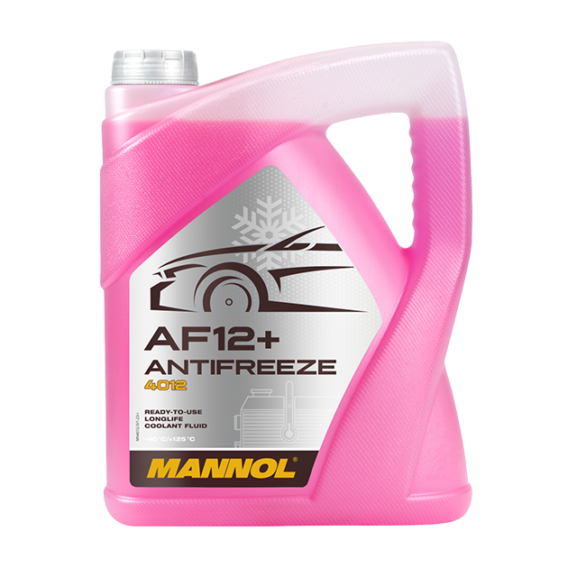MANNOL ANTIFREEZE COOLANT AF12+ 50/50 (GALLON) (4X5L) RED