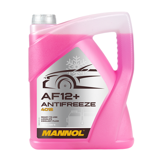MANNOL ANTIFREEZE COOLANT AF12+ 50/50 (GALLON) (4X5L) RED