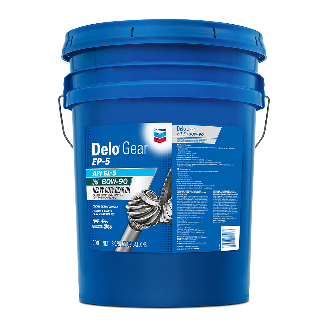 ep 80w-90 gear oil DELO GEAR OIL EP-5 80W90 – Louis Industrial LIG