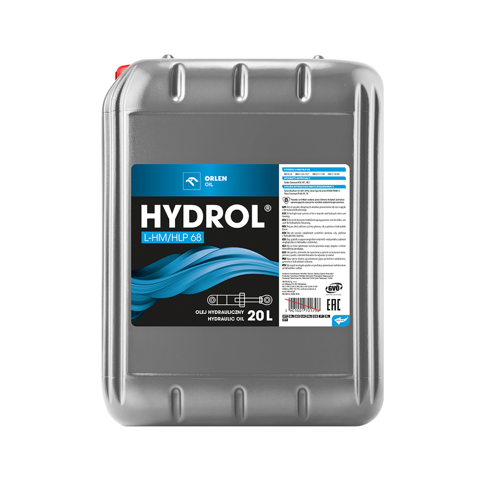 Orlen Oil HYDROL L-HM/HLP 68 20L – Louis Industrial LIG