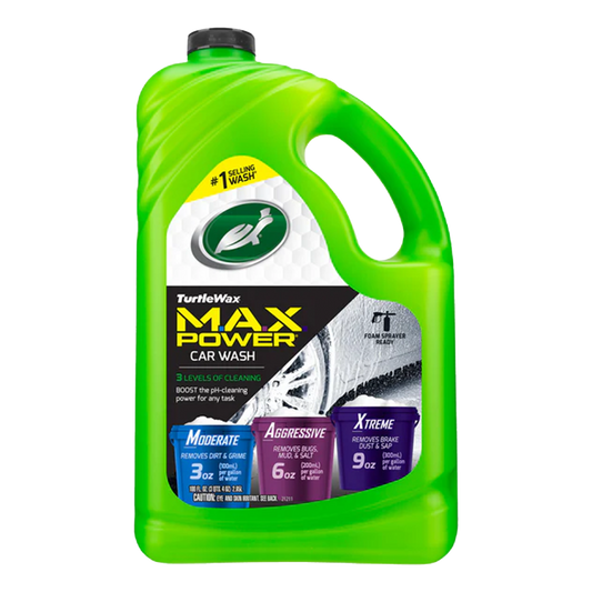 TurtleWax MAX POWER CAR WASH 100 FL OZ