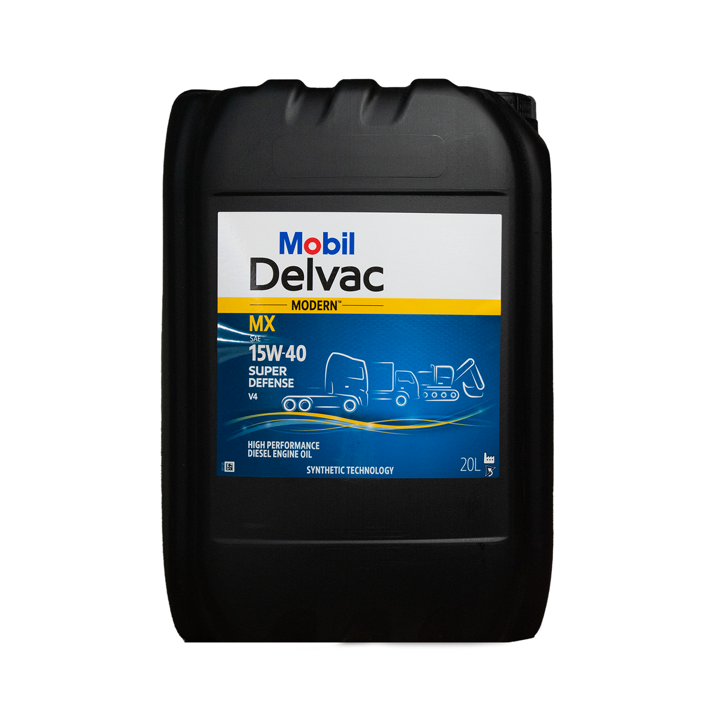 Mobil Delvac Super Defense V4 15W-40 (20L)(Pail)