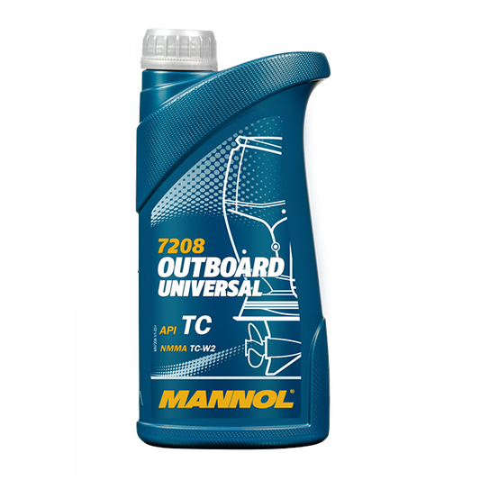 MANNOL 2-CYCLE OIL (TCW2) OUTBOARD UNIVERSAL (1L) 7208-1