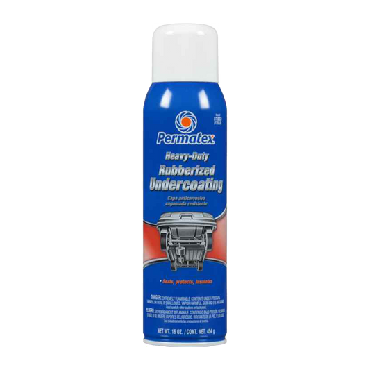 PERMATEX RUBBERIZED UNDERCOATING 16OZ.