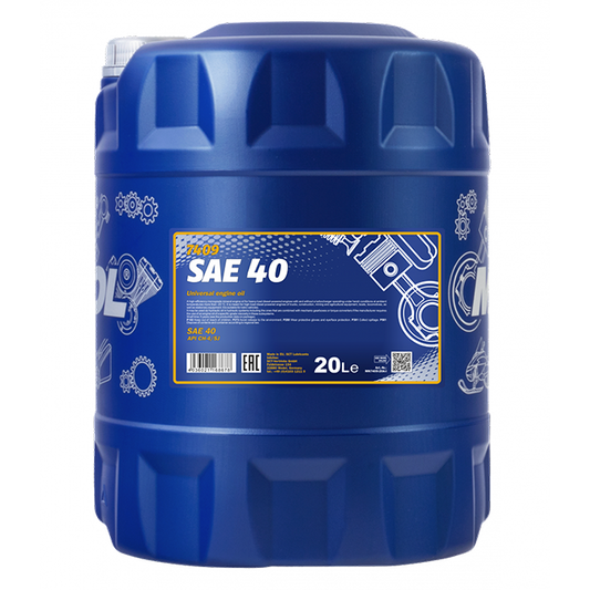 MANNOL ENGINE OIL SAE 40 (CH-4/SJ) (PAIL) (20L) (7409-20)