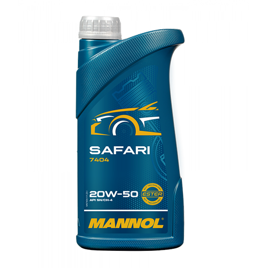 MANNOL ENGINE OIL SEMI-SYN SAFARI 20W50 (1L) (7404-1)