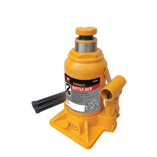 12 Ton Shorty Hydraulic Bottle Jack