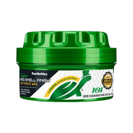 TurtleWax SUPER HARD SHELL FINISH SOFT PASTE WAX 9.5 FL OZ