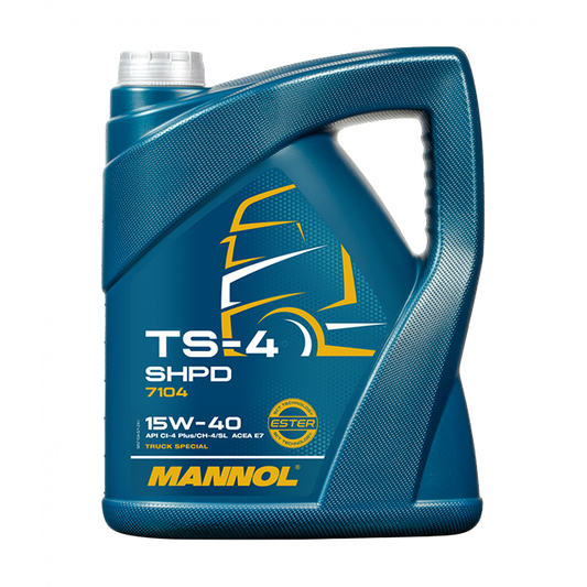 MANNOL ENGINE OIL 15W40 (CI-4) (CASE) (5L) (7104-5)