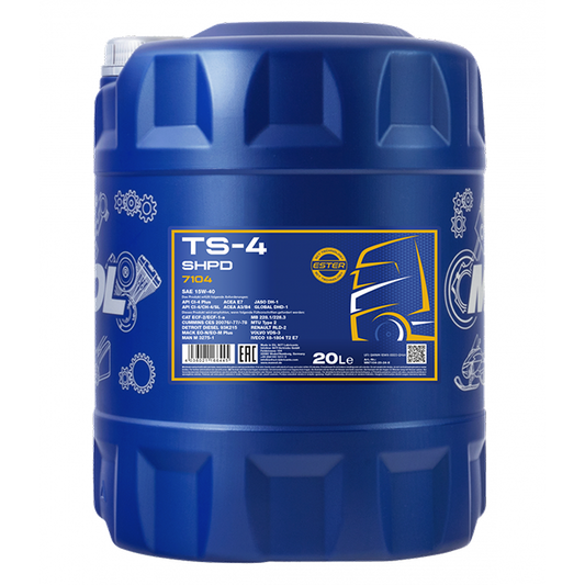 MANNOL ENGINE OIL 15W40 (CI-4) (PAIL) (20L) (7104-20)