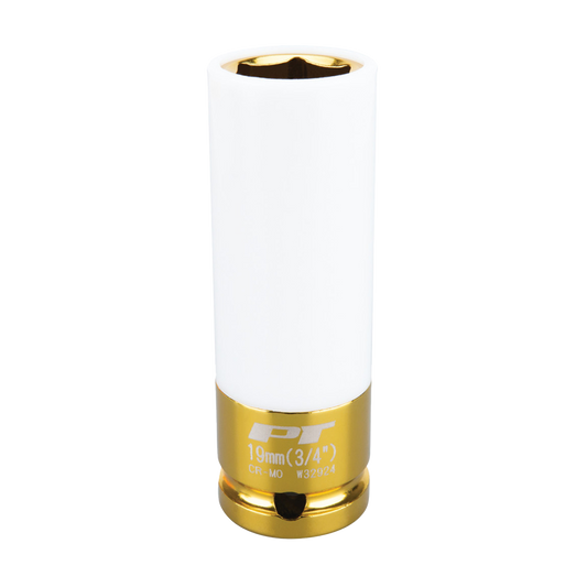 1/2" Drive 19mm 3/4 Thin Wall Socket