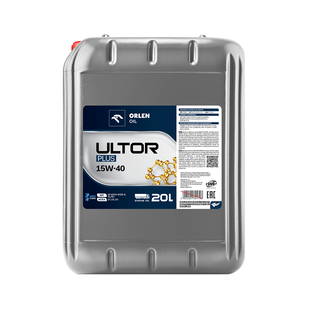 Orlen Oil Ultor Plus 15W-40 20L
